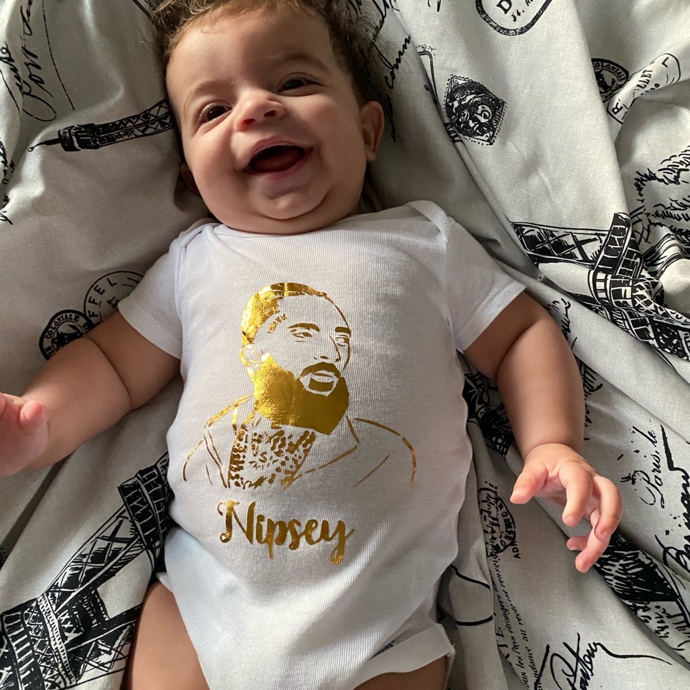 Nipsey Hussle onesie